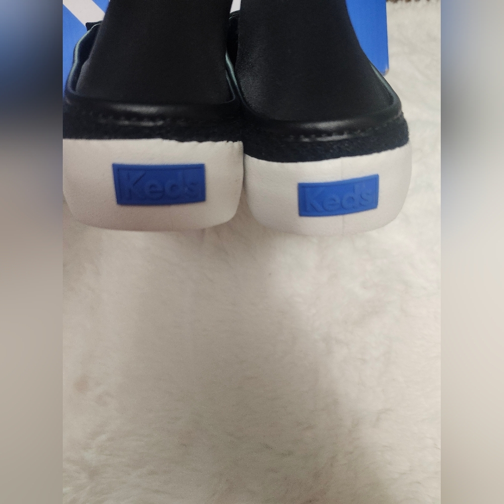 Keds  Black Lace-Up Kickback Sneakers - Picture 5 of 7